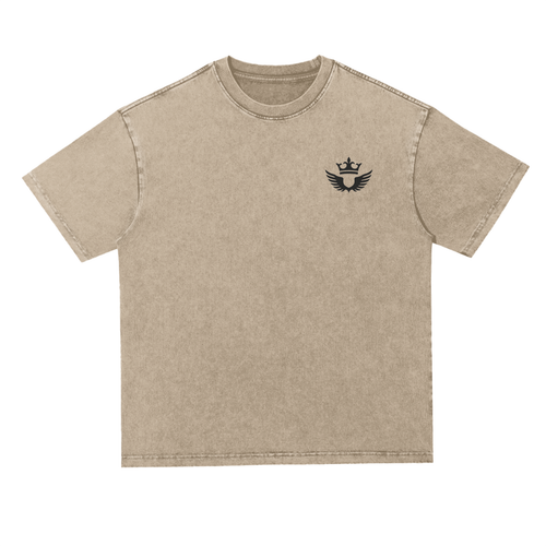Heavyweight  Oversize Acid Wash Tee - 300 GSM