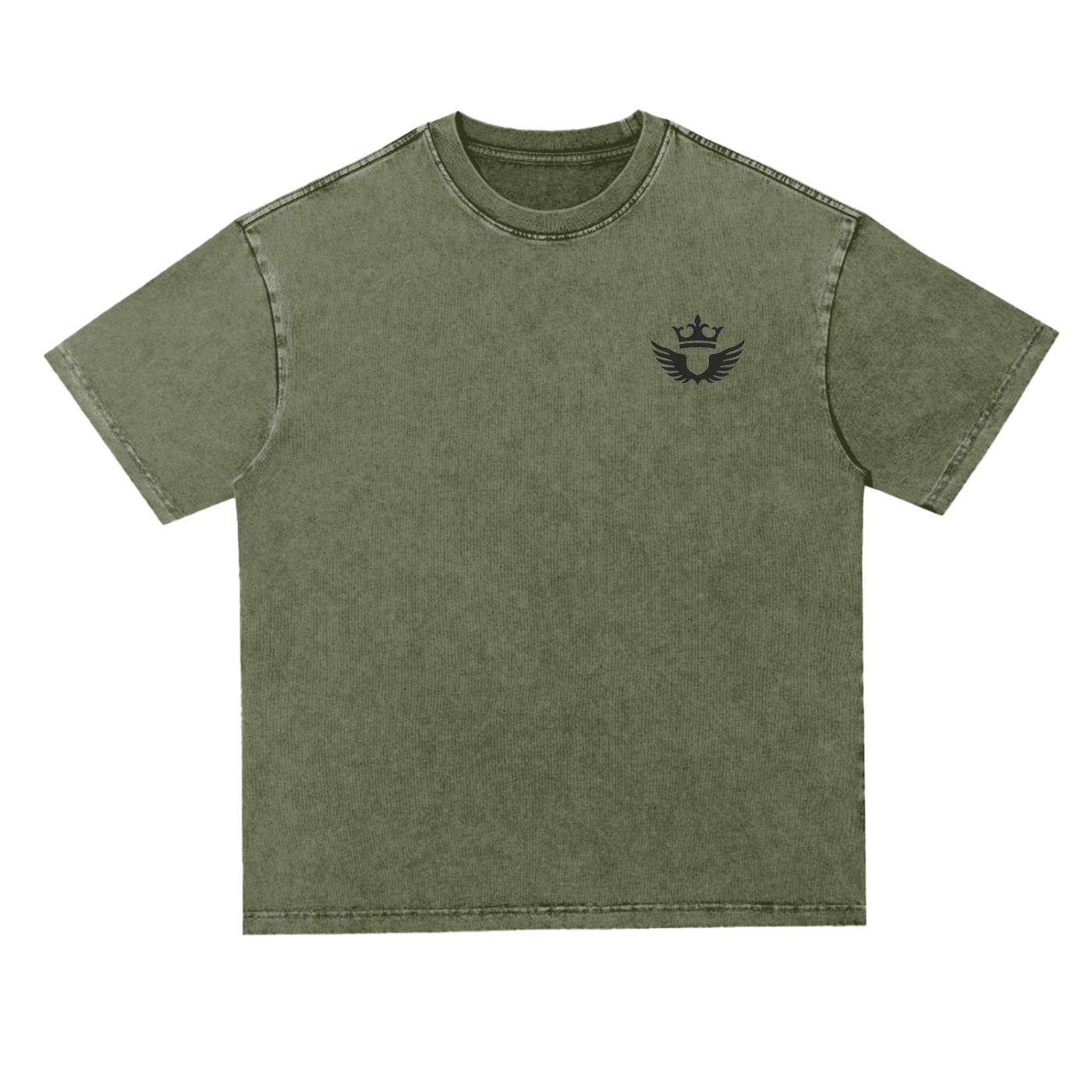 Heavyweight  Oversize Acid Wash Tee - 300 GSM