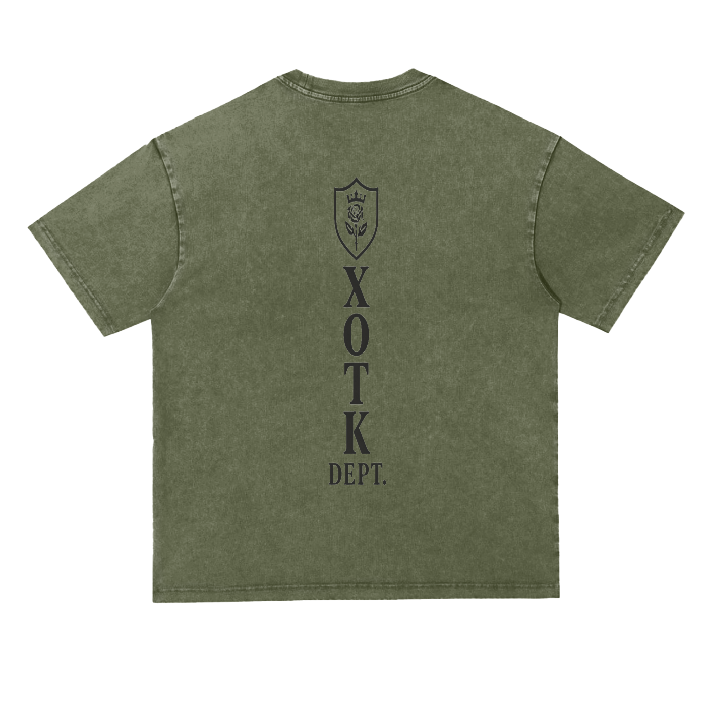 Heavyweight  Oversize Acid Wash Tee - 300 GSM
